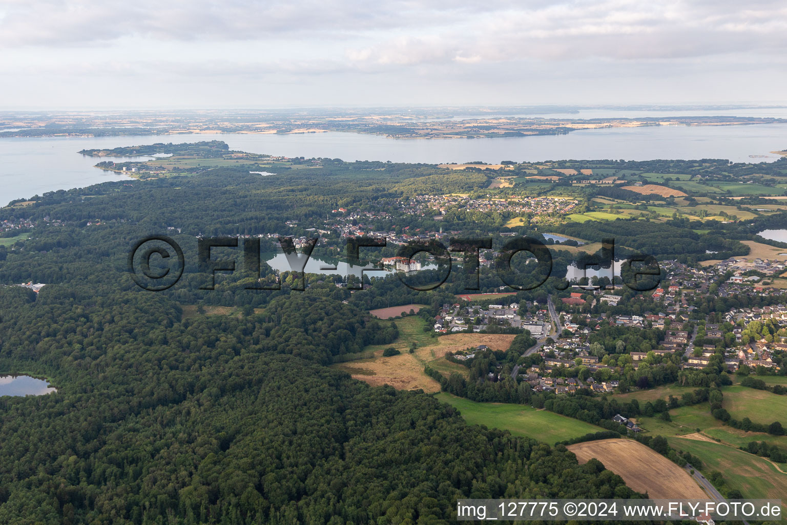 Holnis Peninsula in the district Bockholm in Glücksburg in the state Schleswig Holstein, Germany