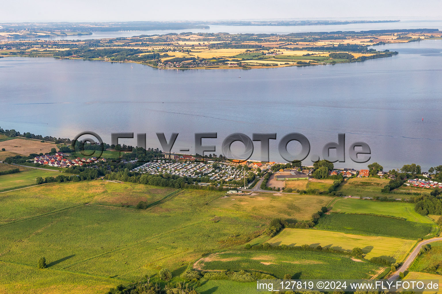 Camping HOLNIS in the district Bockholm in Glücksburg in the state Schleswig Holstein, Germany