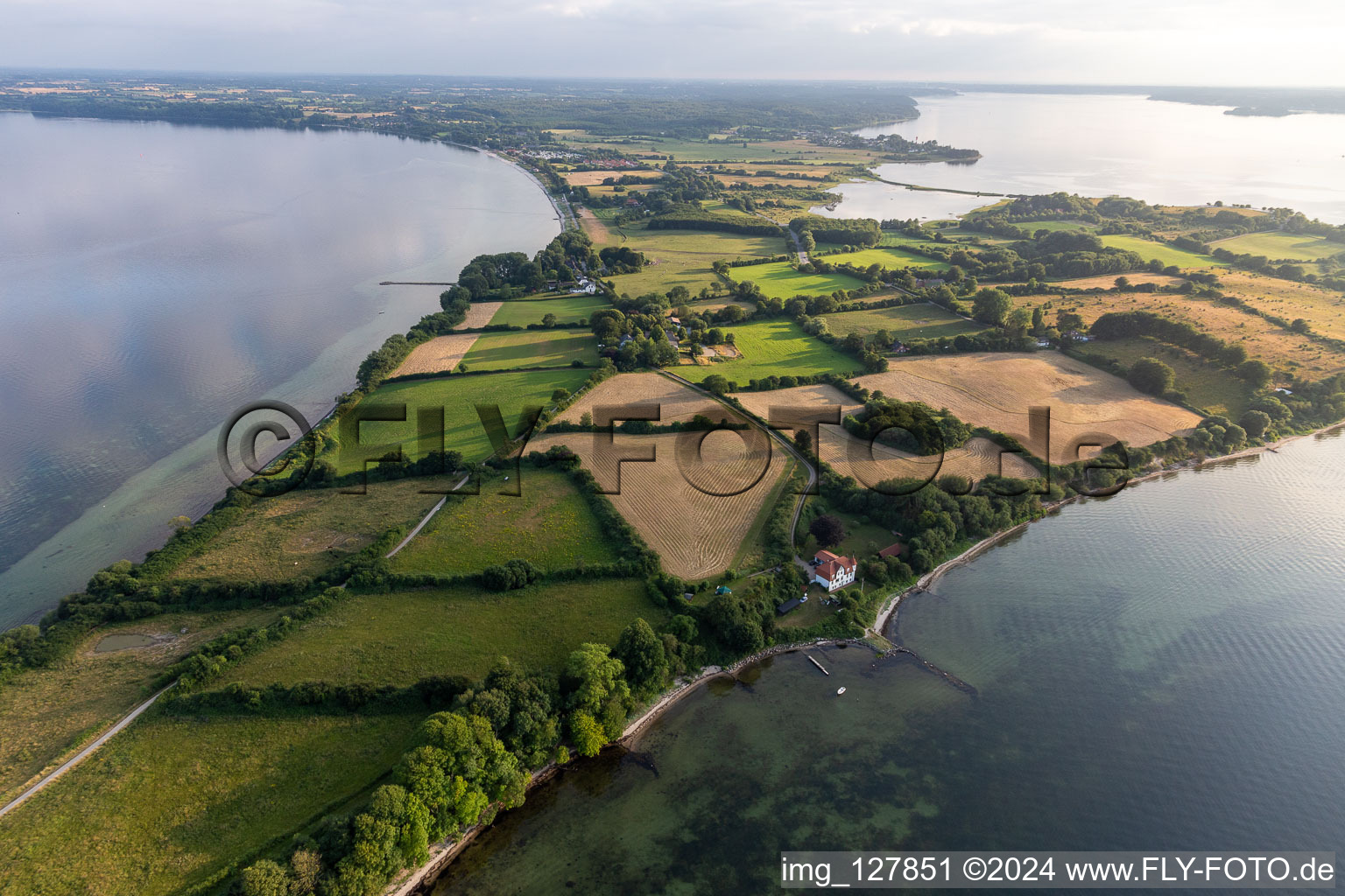 Peninsula Holnis in the district Holnis in Glücksburg in the state Schleswig Holstein, Germany