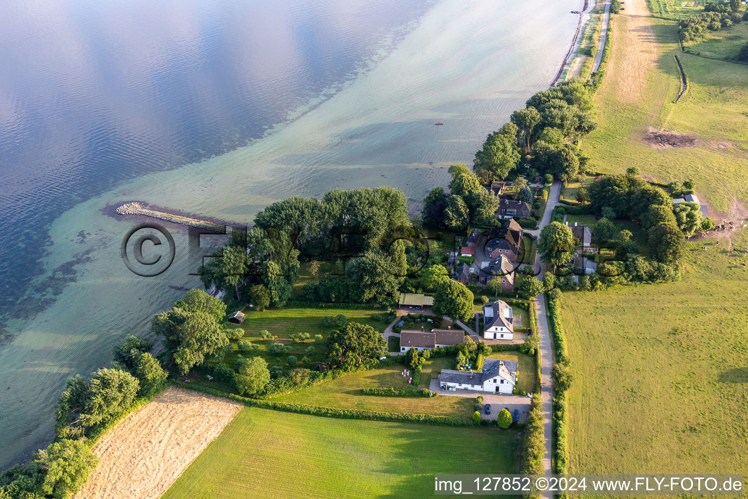 District Holnis in Glücksburg in the state Schleswig Holstein, Germany