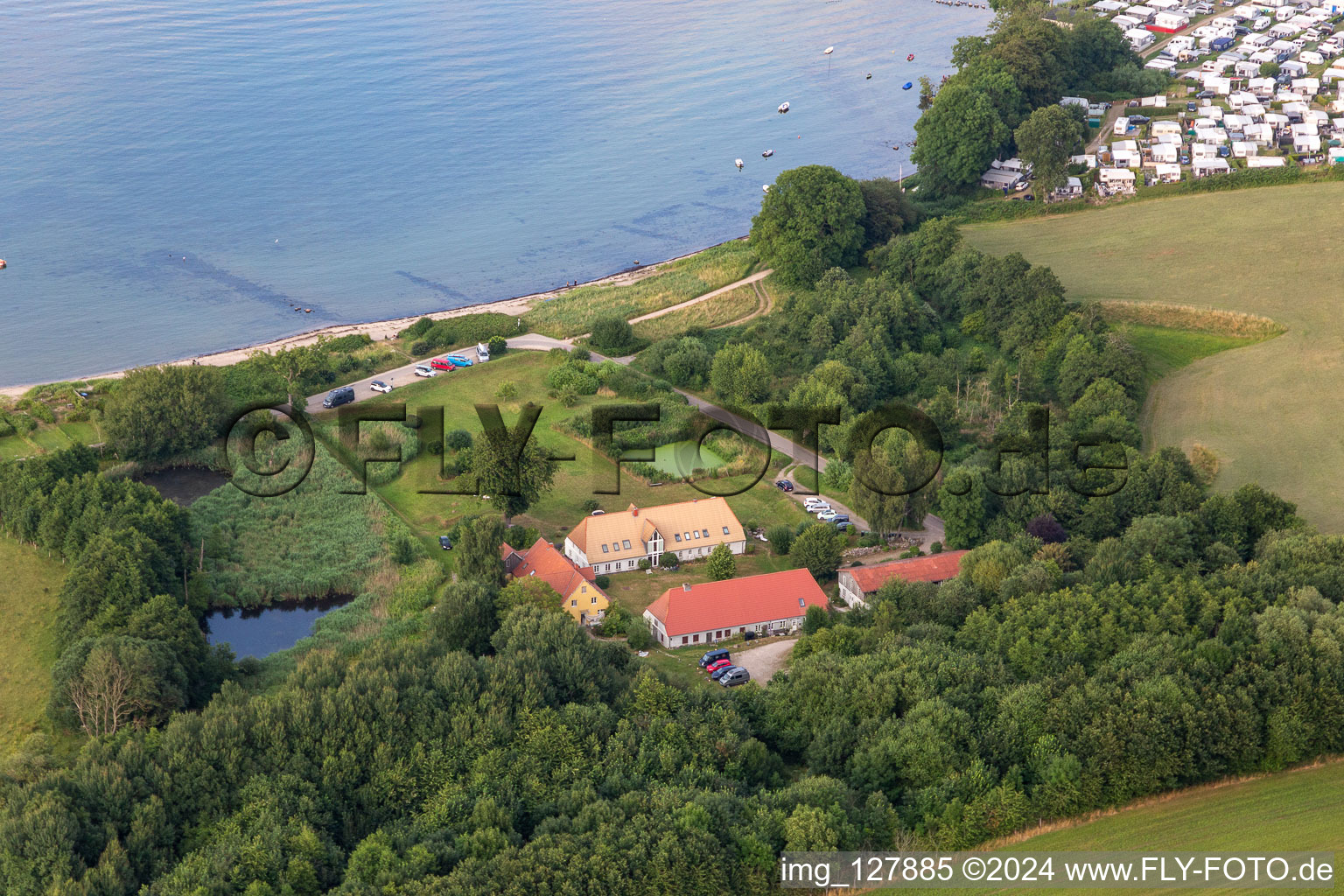 Flensburg Outer Fjord in Bockholmwik in the state Schleswig Holstein, Germany