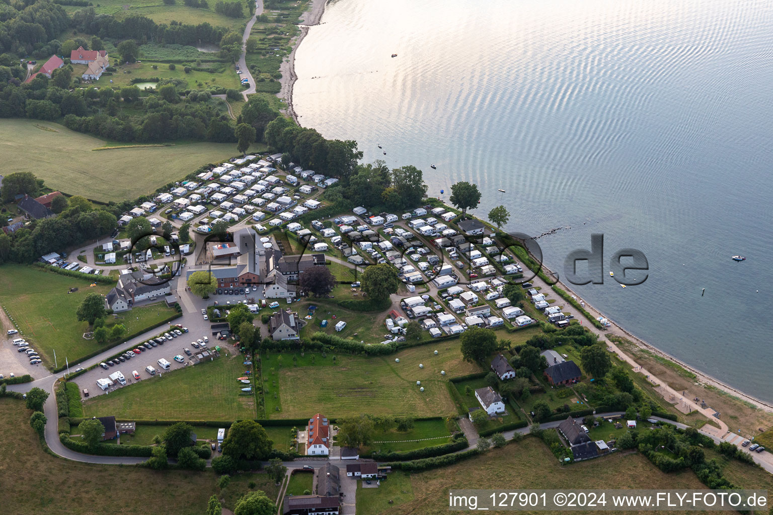 Camping Bockholmwik, Restaurant Bock 19 in the district Rüde in Munkbrarup in the state Schleswig Holstein, Germany