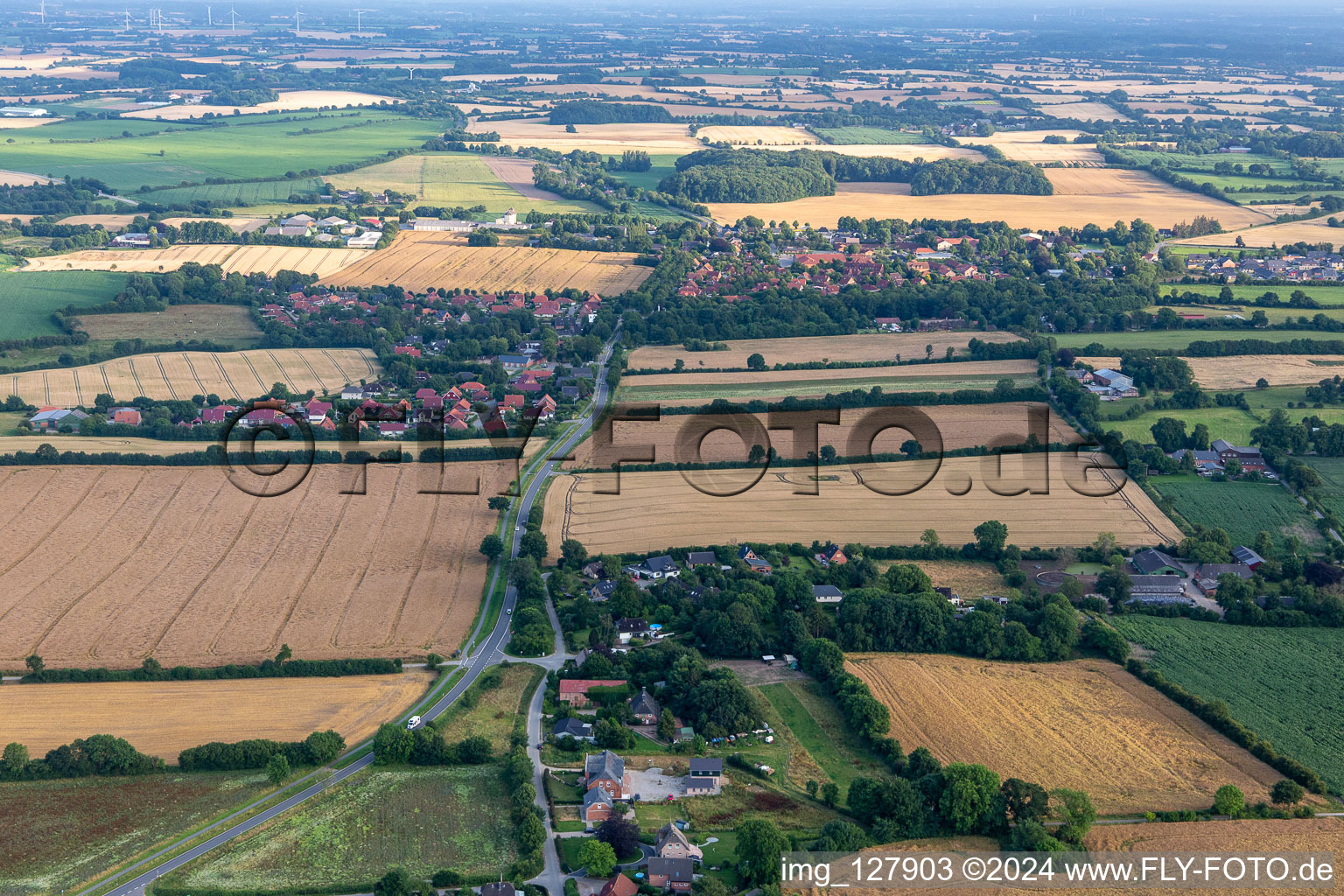 District Langballigholz in Langballig in the state Schleswig Holstein, Germany