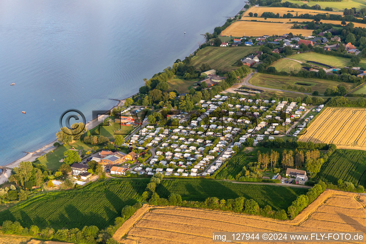 Campsite-nordstern: Stefan Brieskorn at the seaside resort Norgaardholz in Norgaardholz in the state Schleswig Holstein, Germany