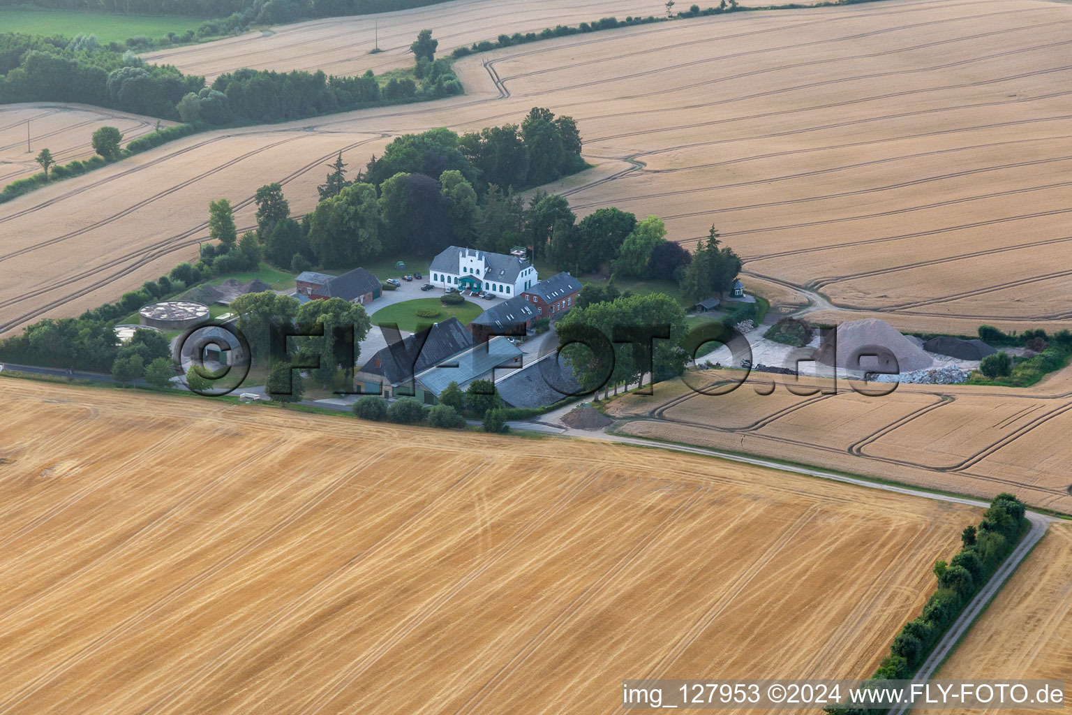 Recycling yard Philipsthal GmbH in the district Roikier in Steinbergkirche in the state Schleswig Holstein, Germany