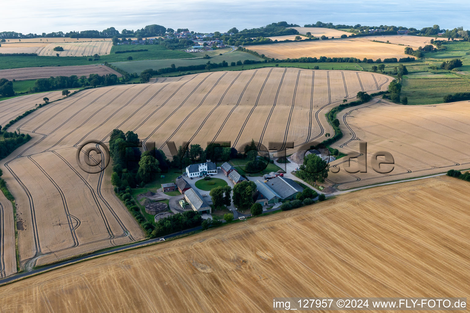 Aerial photograpy of Recycling yard Philipsthal GmbH in the district Roikier in Steinbergkirche in the state Schleswig Holstein, Germany