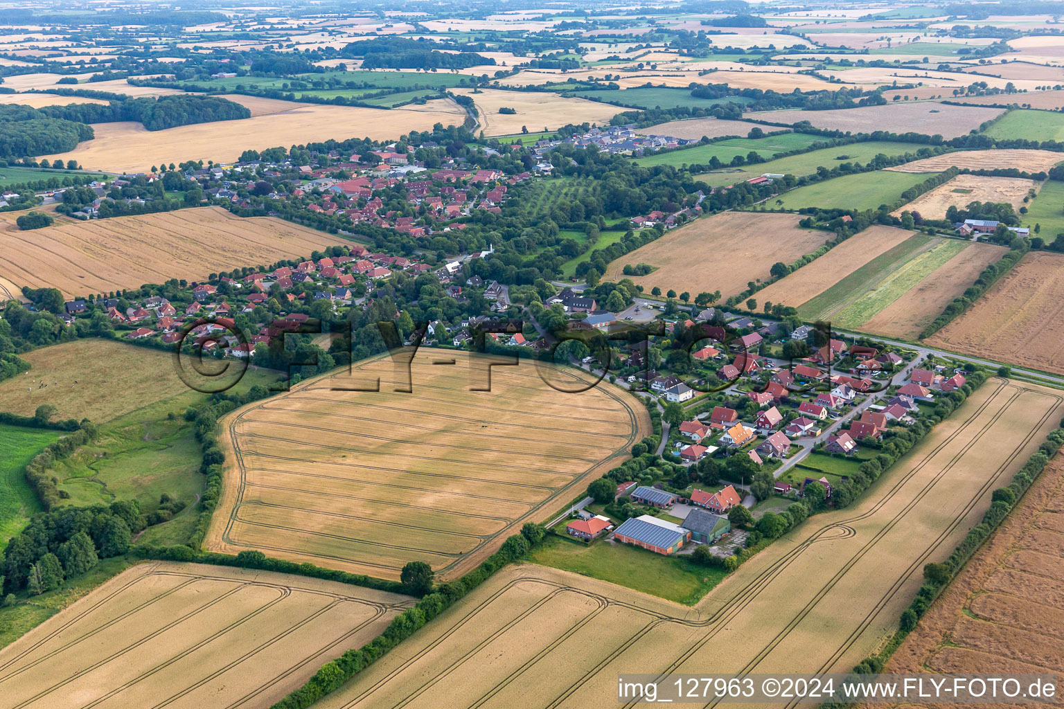 District Unewattfeld in Langballig in the state Schleswig Holstein, Germany