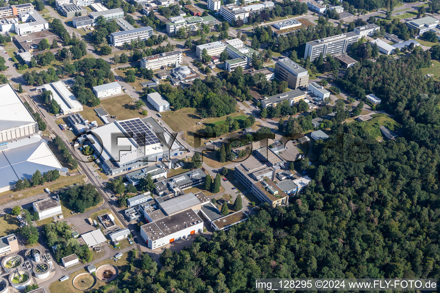 KIT Campus North, Linkenheimer Straße, ZAG Cyclotron, Factory Fire Department in the district Leopoldshafen in Eggenstein-Leopoldshafen in the state Baden-Wuerttemberg, Germany