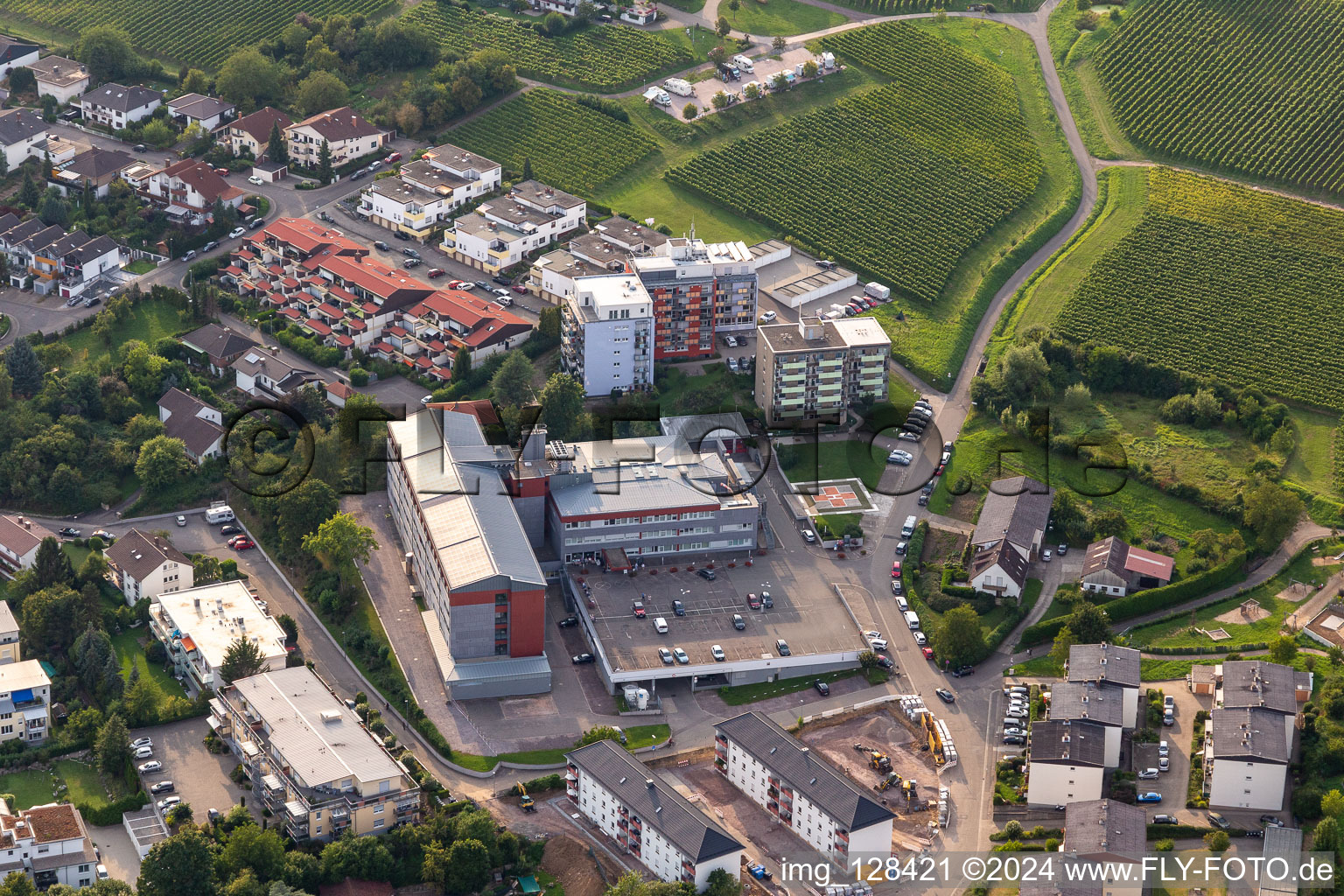 Landau-SÜW Hospital in Bad Bergzabern in the state Rhineland-Palatinate, Germany