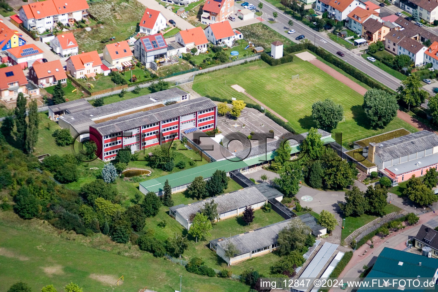 Community school Waghäusel in the district Wiesental in Waghäusel in the state Baden-Wuerttemberg, Germany