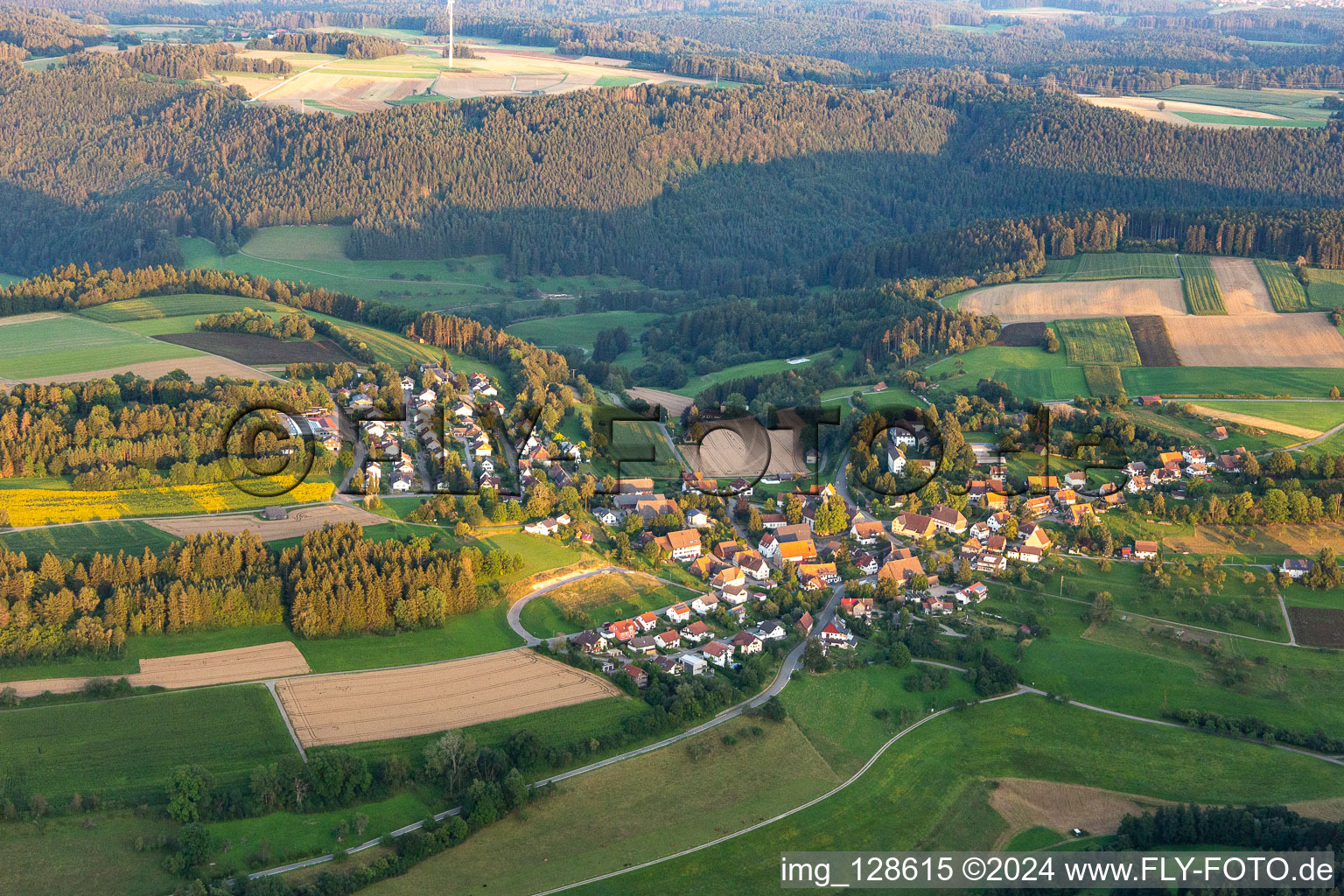 District Fürnsal in Dornhan in the state Baden-Wuerttemberg, Germany