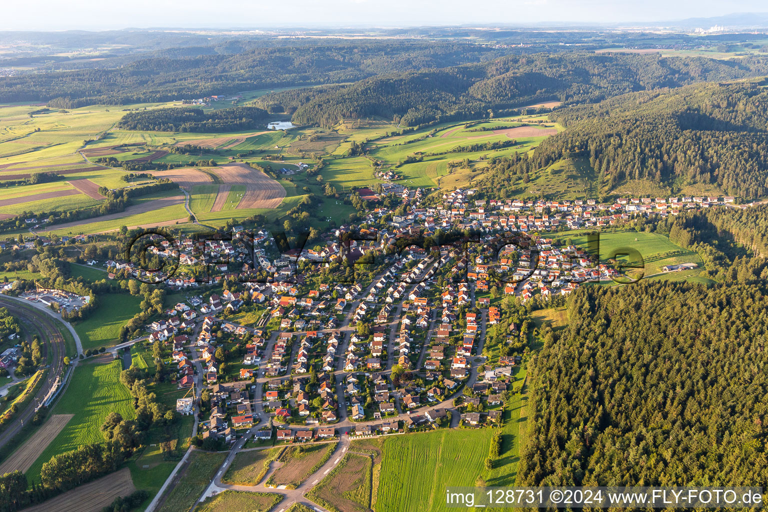 District Göllsdorf in Rottweil in the state Baden-Wuerttemberg, Germany