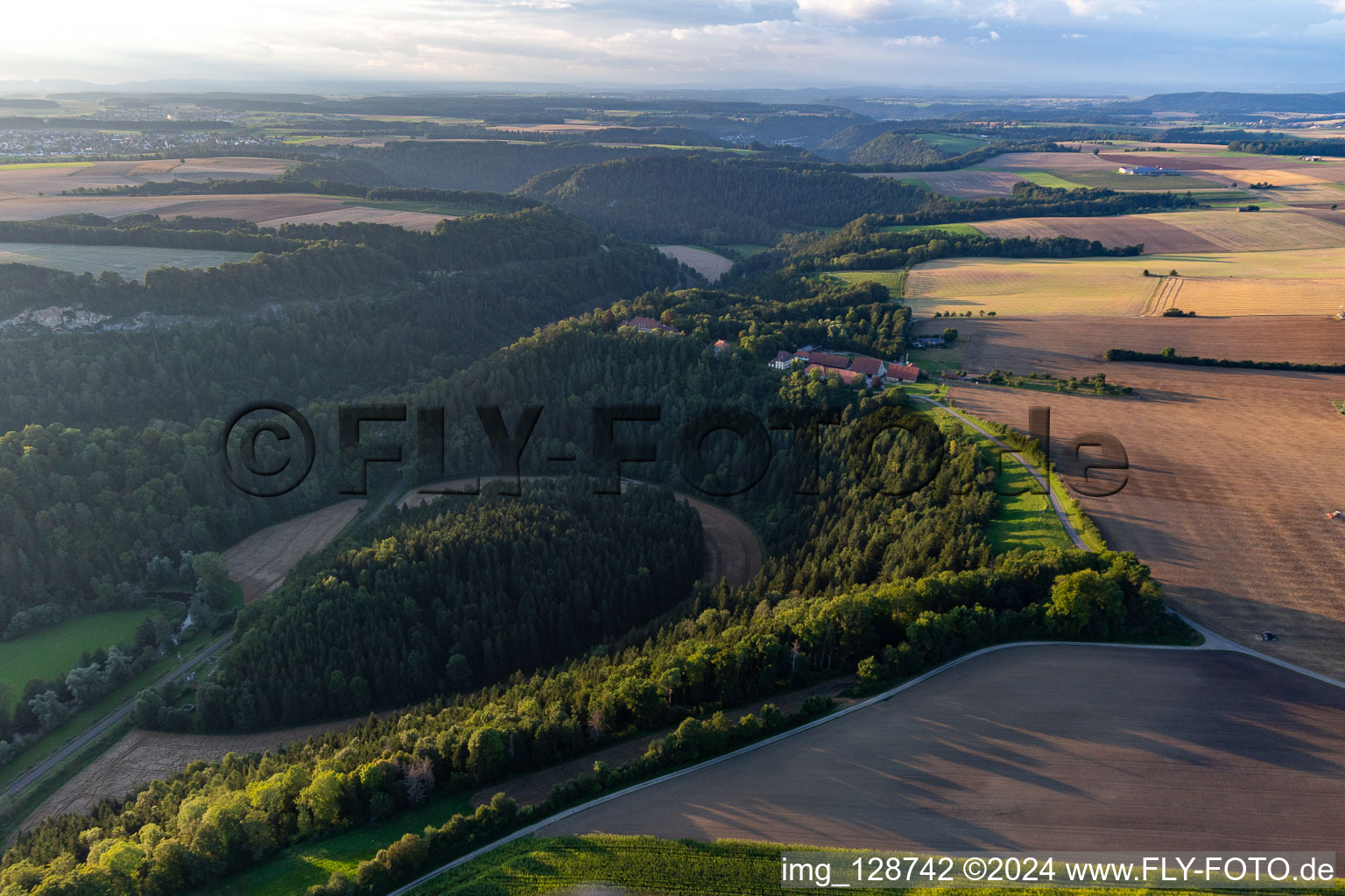 Farm Hohenstein in the district Hohenstein in Dietingen in the state Baden-Wuerttemberg, Germany