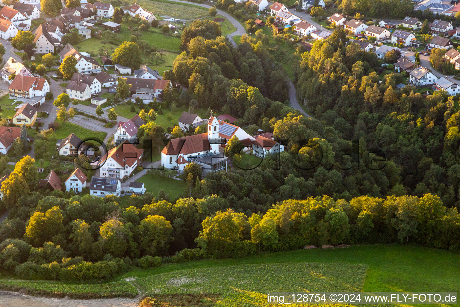 Church of St. James in the district Herrenzimmern in Bösingen in the state Baden-Wuerttemberg, Germany