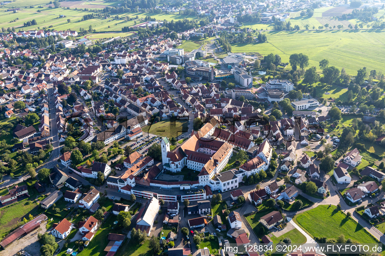 Castle Clinic Bad Buchau in Bad Buchau in the state Baden-Wuerttemberg, Germany