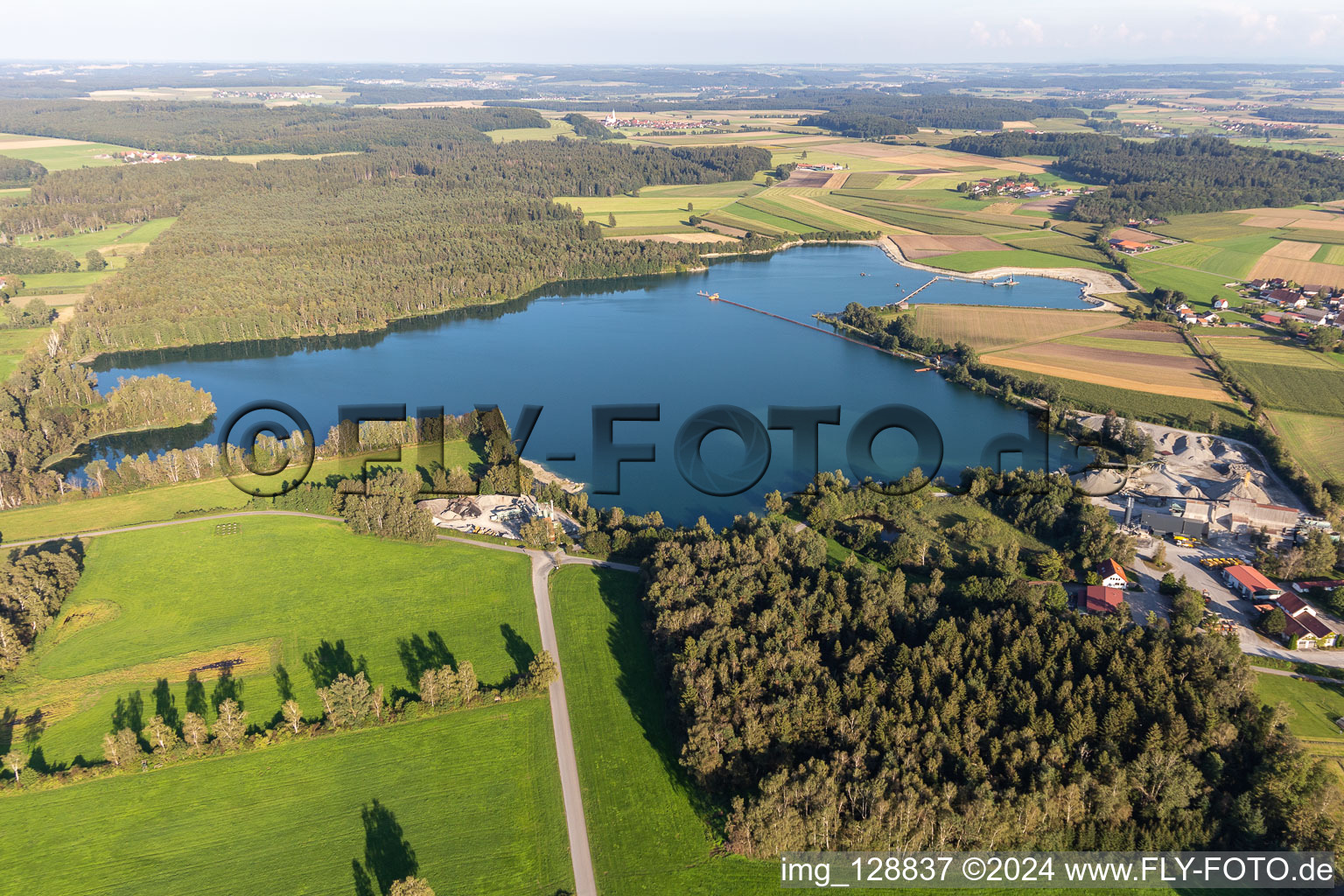 Federseebahn, peat works in the district Sattenbeuren in Bad Schussenried in the state Baden-Wuerttemberg, Germany