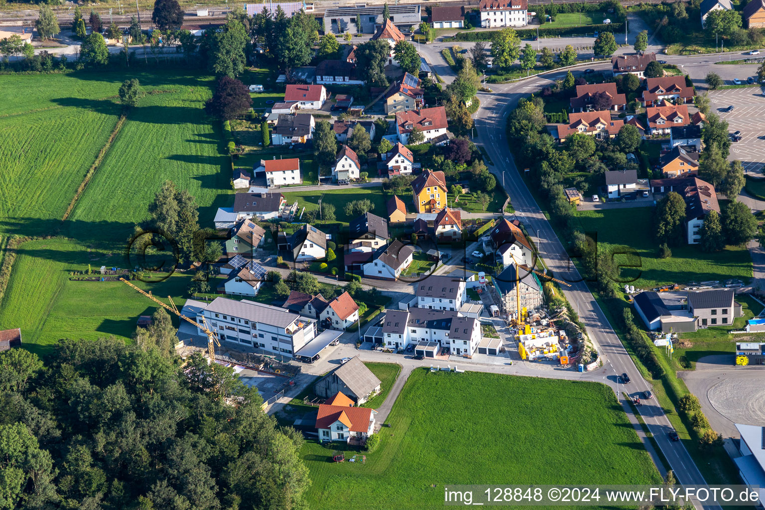 District Kürnbach in Bad Schussenried in the state Baden-Wuerttemberg, Germany