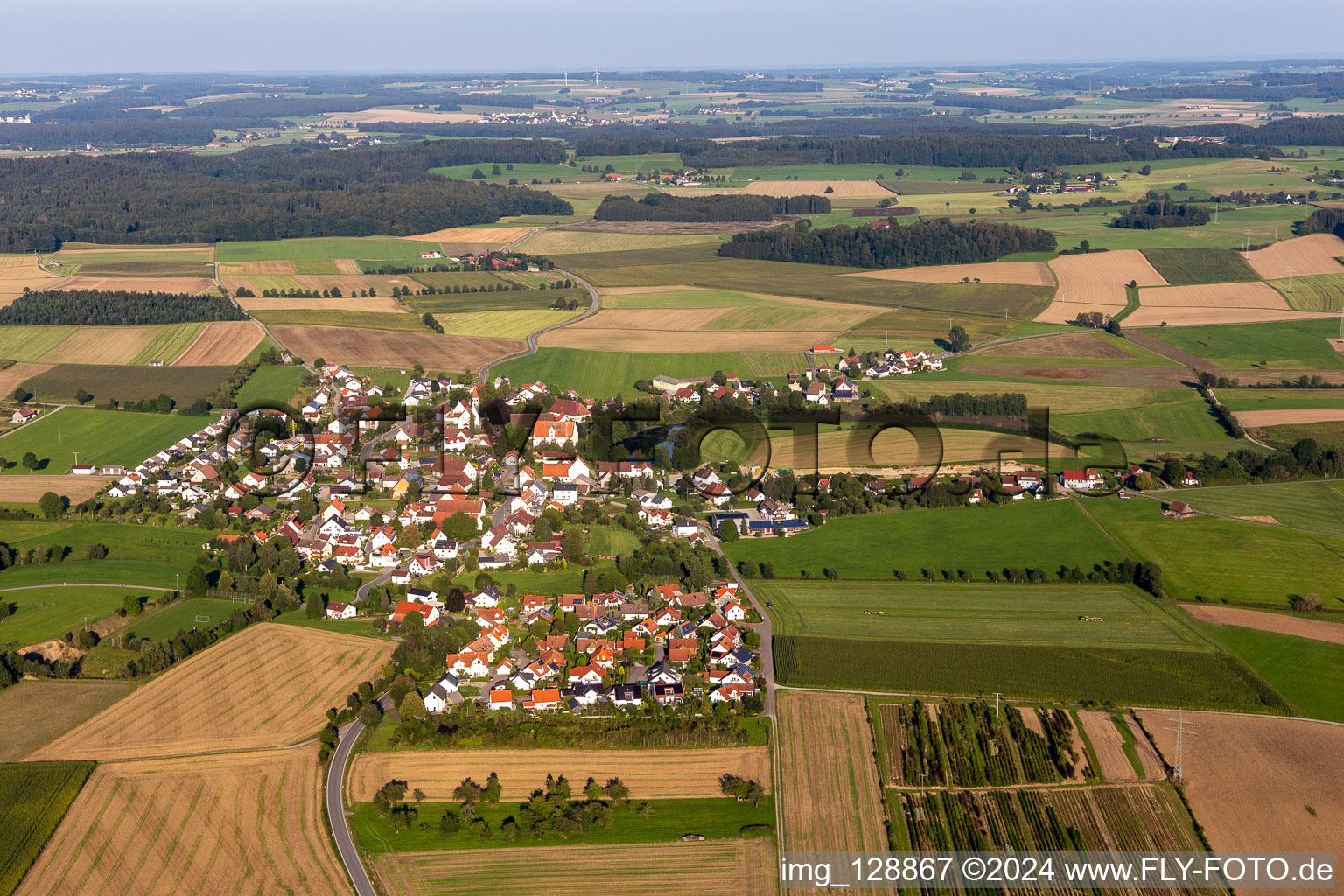 District Michelwinnaden in Bad Waldsee in the state Baden-Wuerttemberg, Germany