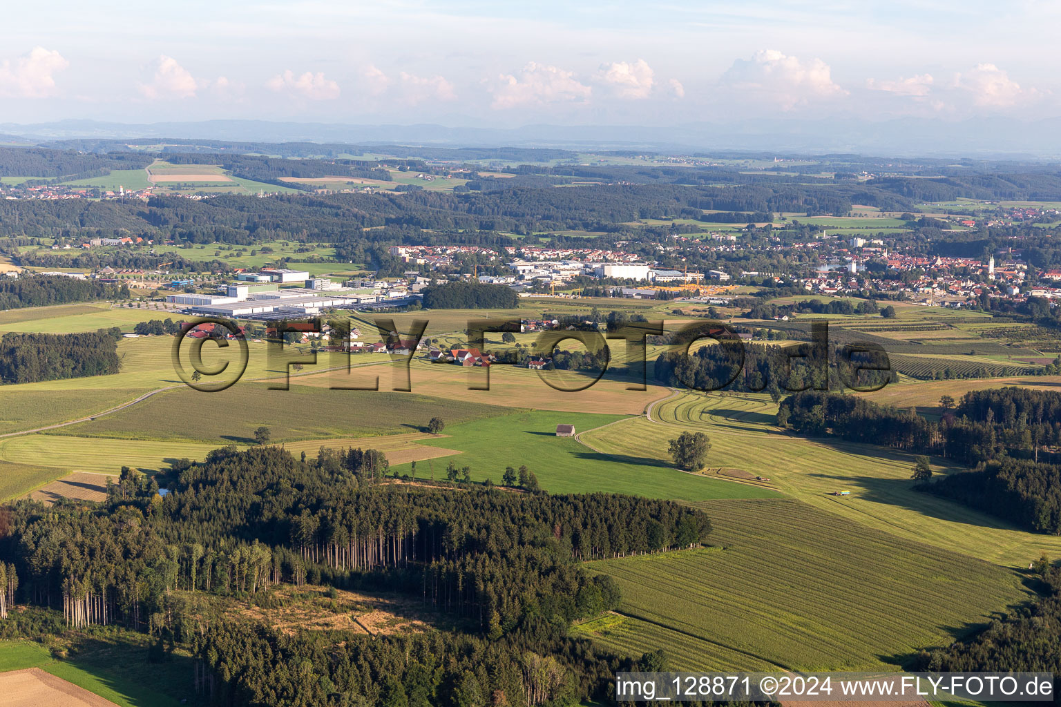 Bad Waldsee in the state Baden-Wuerttemberg, Germany