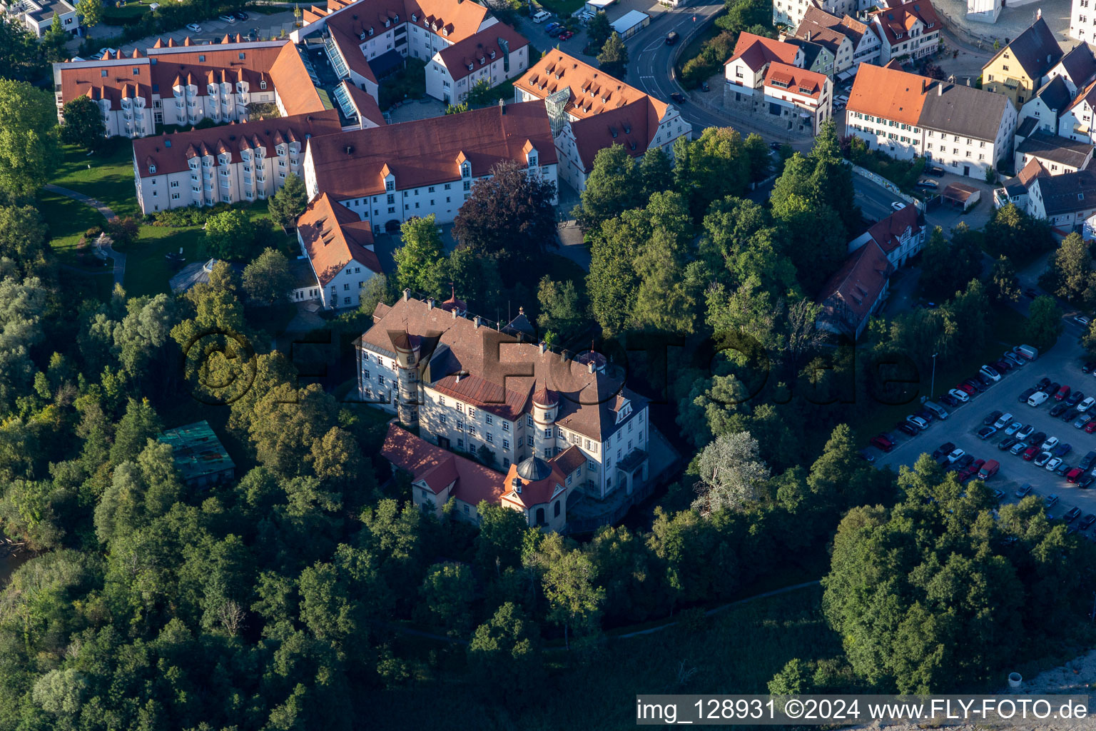 Lock in the district Steinach in Bad Waldsee in the state Baden-Wuerttemberg, Germany