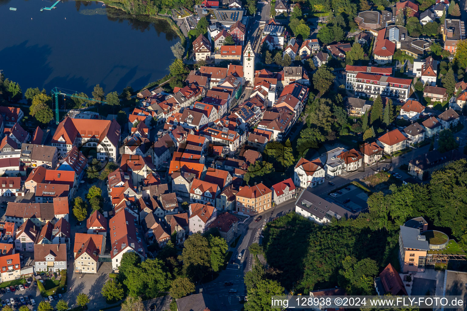 Wurzach Gate in Bad Waldsee in the state Baden-Wuerttemberg, Germany