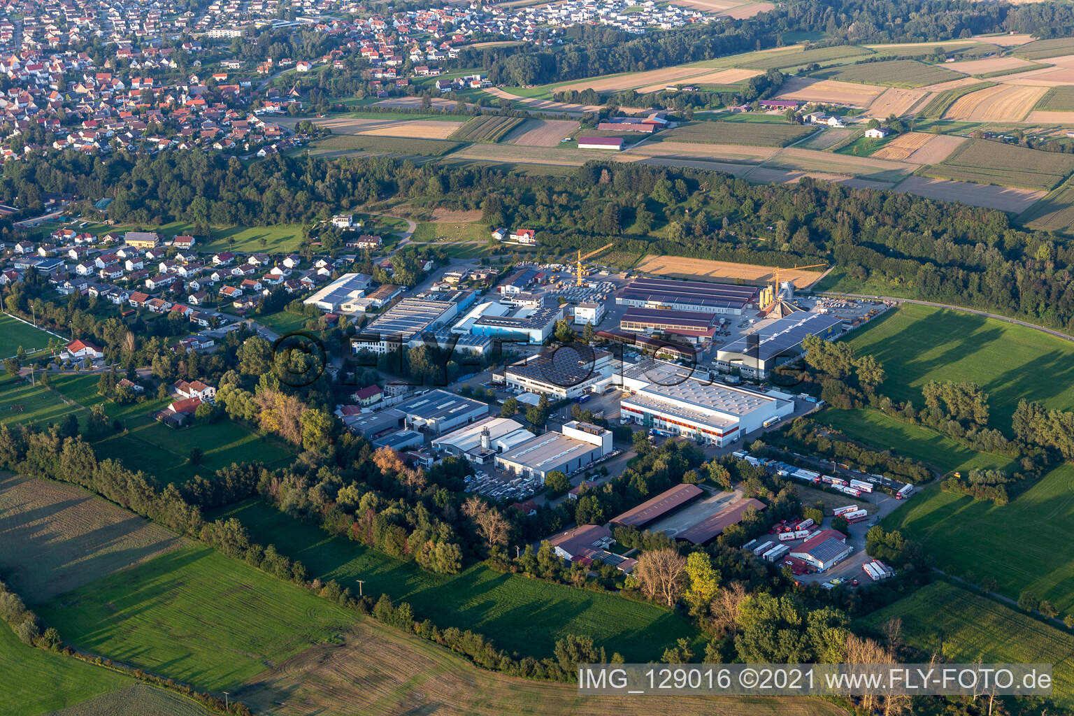 TU Maschinen- und Anlagenbau GmbH, Eurostahl KG, Fensterle Bauunternehmen GmbH in Ertingen in the state Baden-Wuerttemberg, Germany