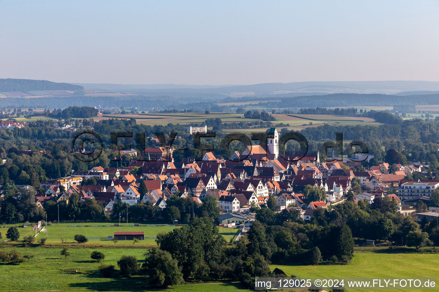 Old Town in Riedlingen in the state Baden-Wuerttemberg, Germany