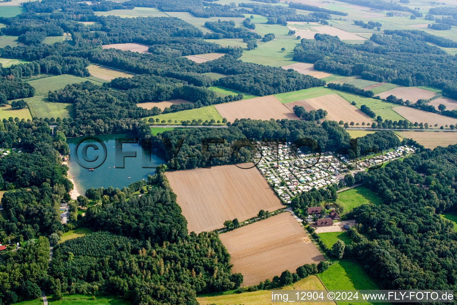 Between Kerken and Limburg in Kerken in the state North Rhine-Westphalia, Germany