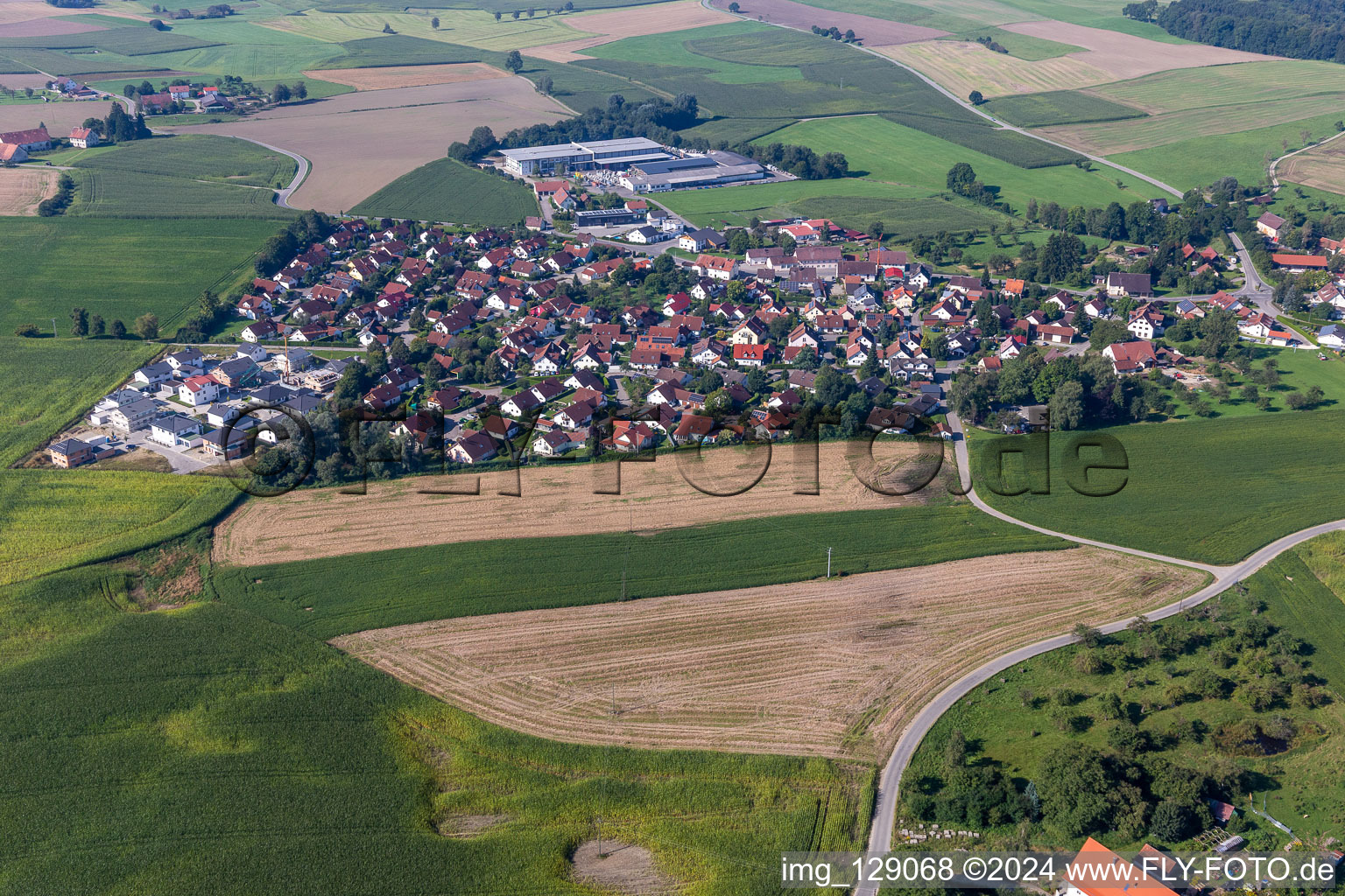 District Zollenreute in Aulendorf in the state Baden-Wuerttemberg, Germany