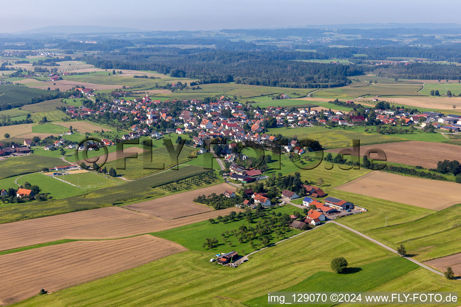 District Niedersweiler in Wolpertswende in the state Baden-Wuerttemberg, Germany