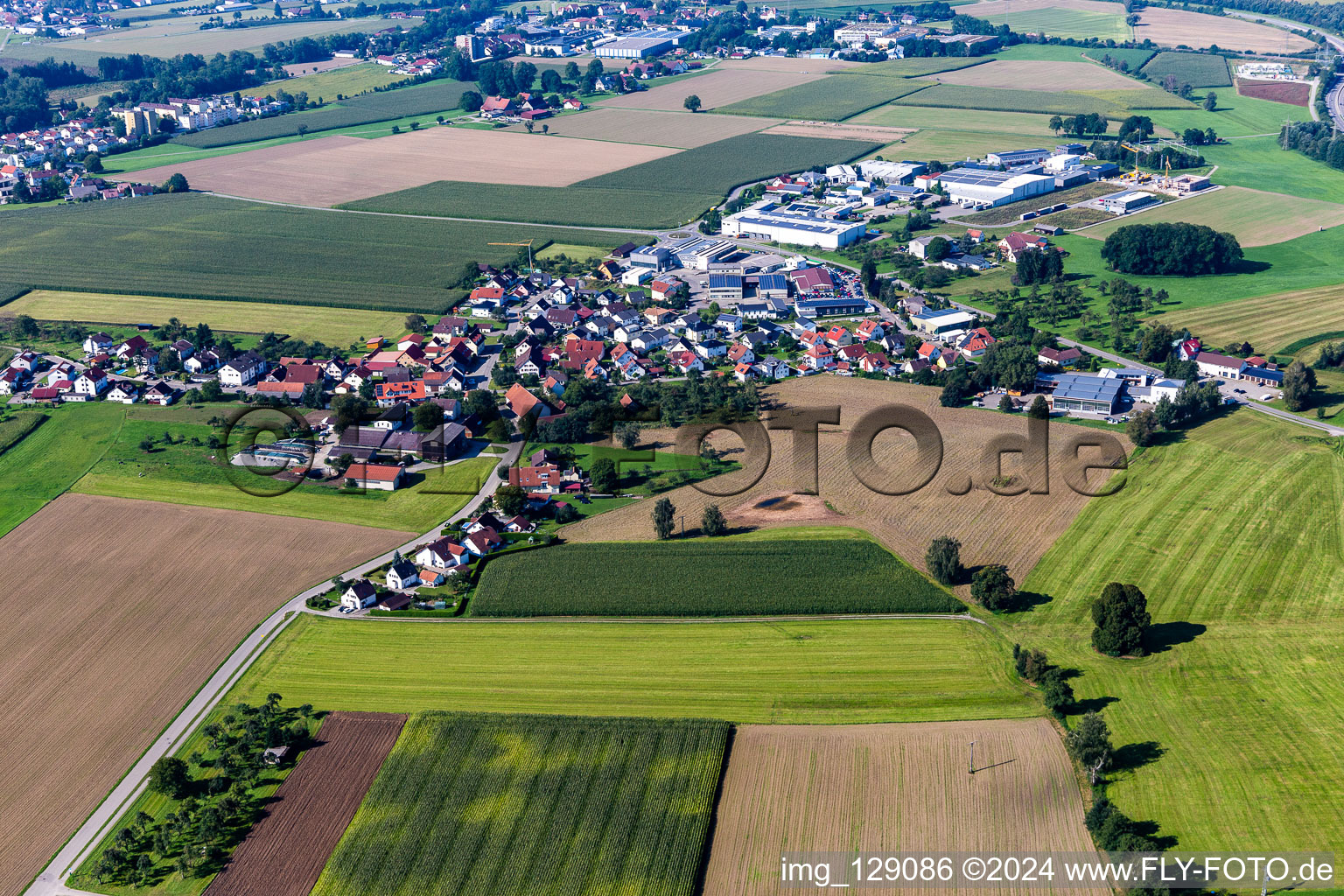 District Schachen in Baindt in the state Baden-Wuerttemberg, Germany