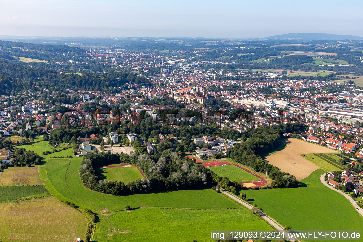 Vineyard in Ravensburg in the state Baden-Wuerttemberg, Germany