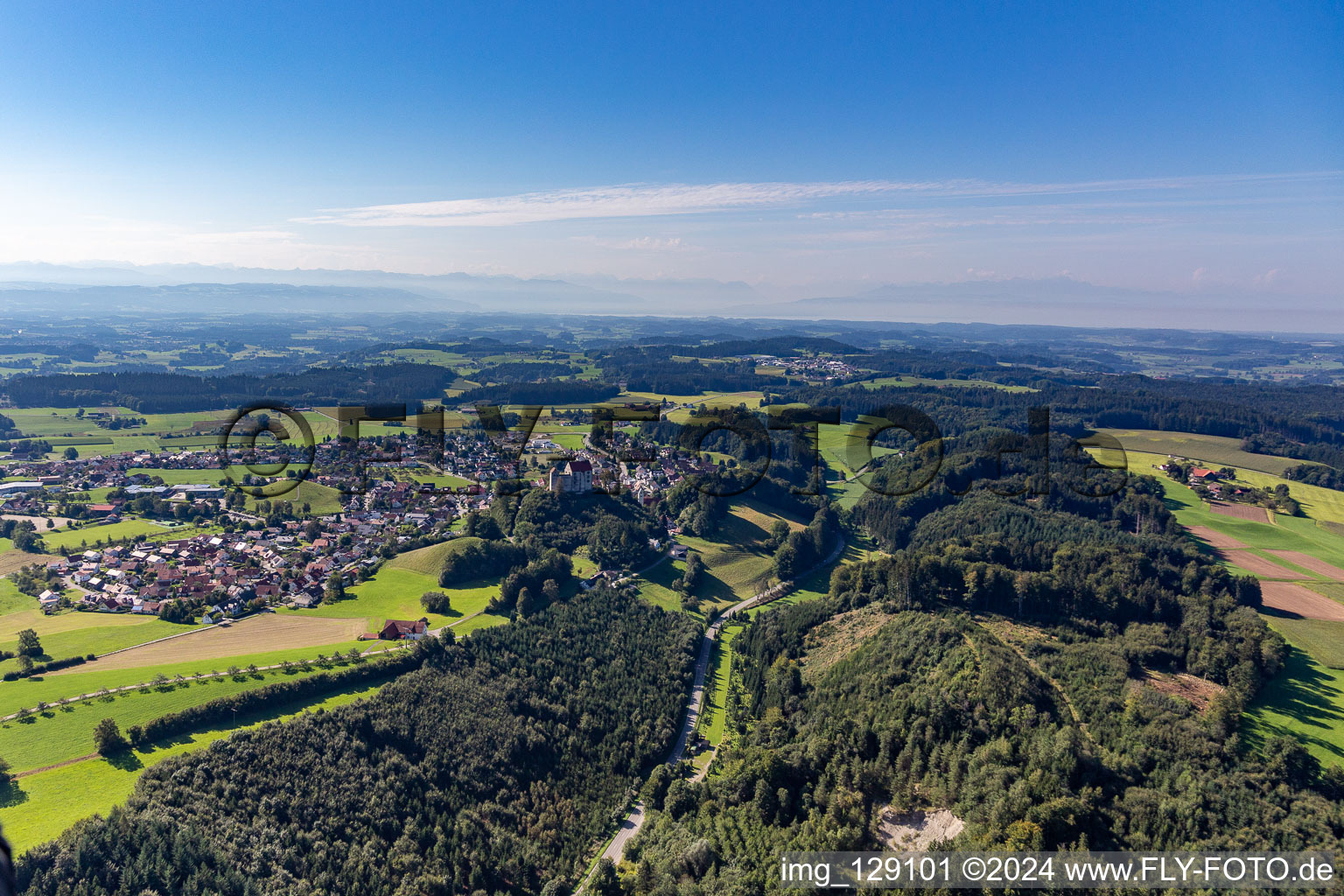 Lock Waldburg in Waldburg in the state Baden-Wuerttemberg, Germany