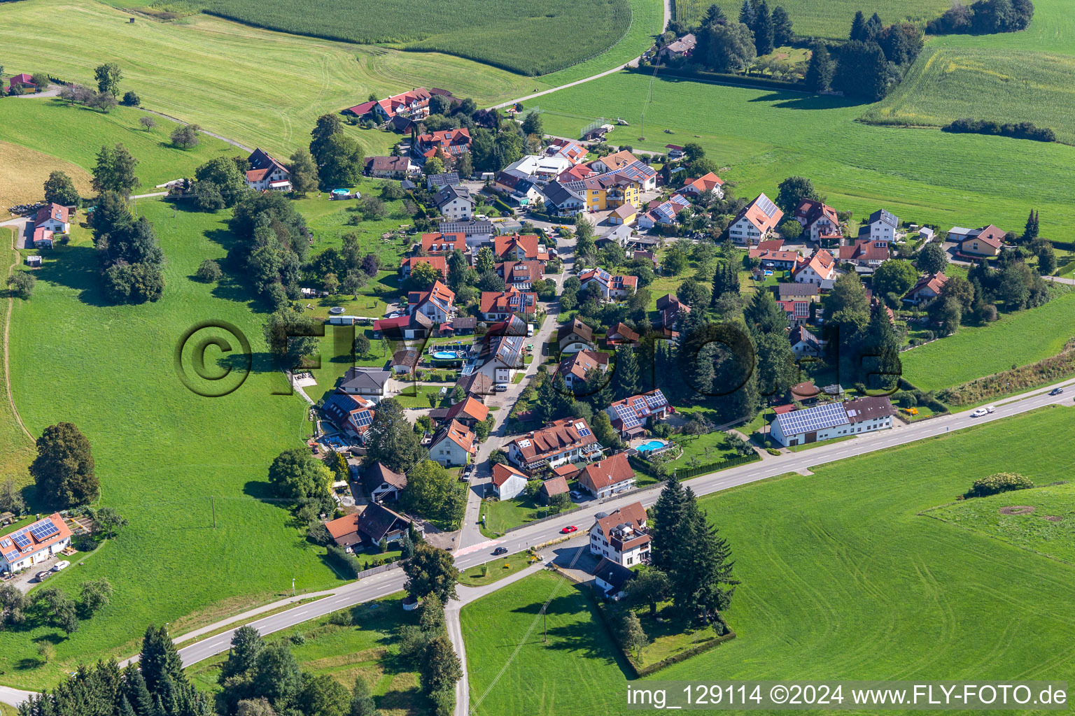 District Heißen in Vogt in the state Baden-Wuerttemberg, Germany