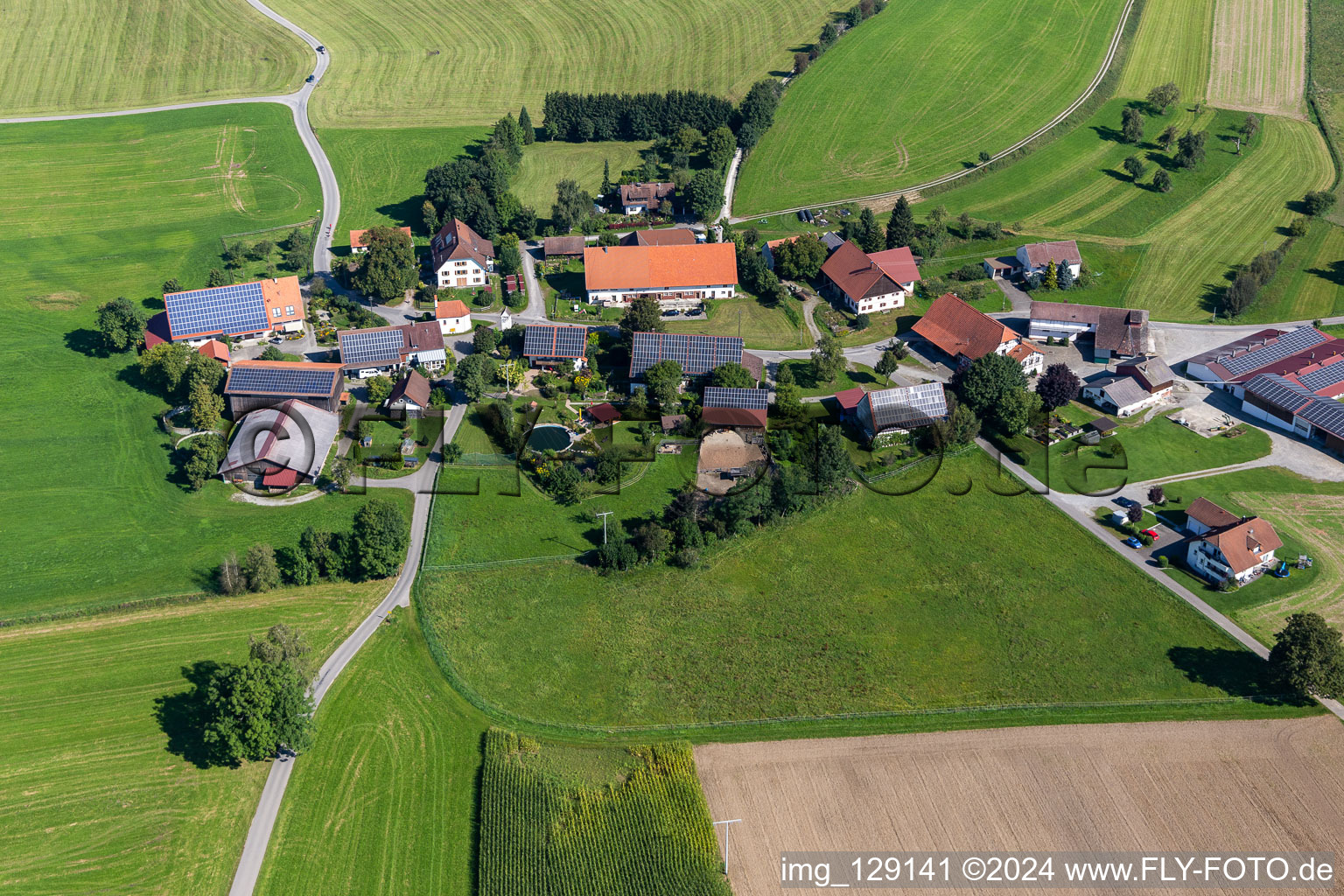 Marshal Heine Court in the district Gaisbeuren in Bad Waldsee in the state Baden-Wuerttemberg, Germany