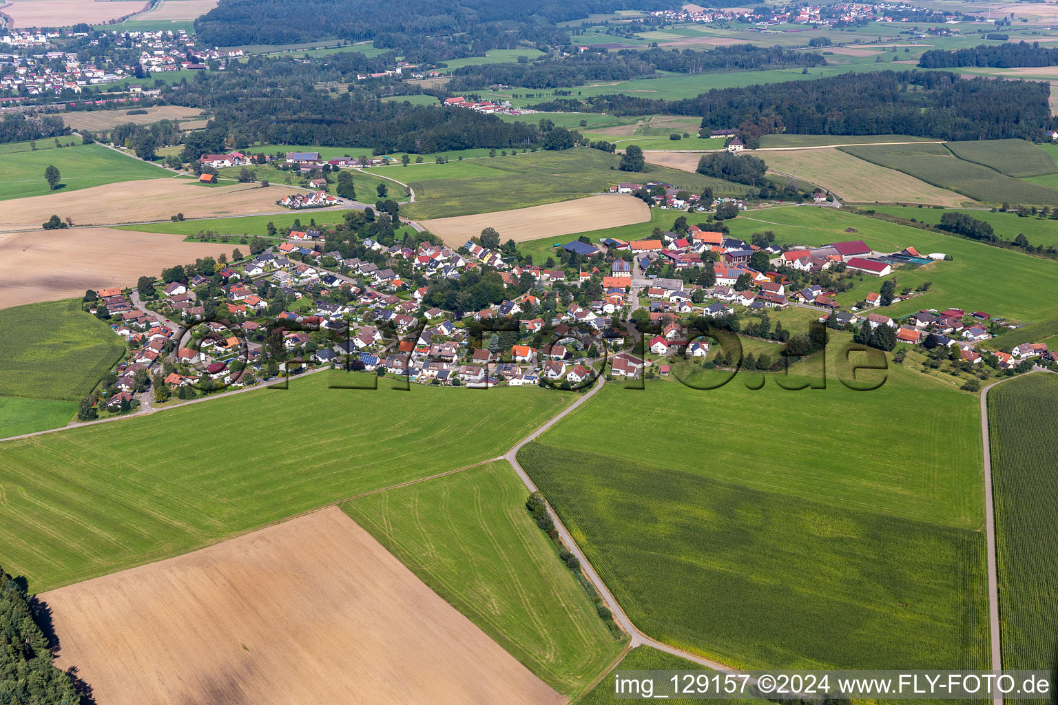 District Tannhausen in Aulendorf in the state Baden-Wuerttemberg, Germany