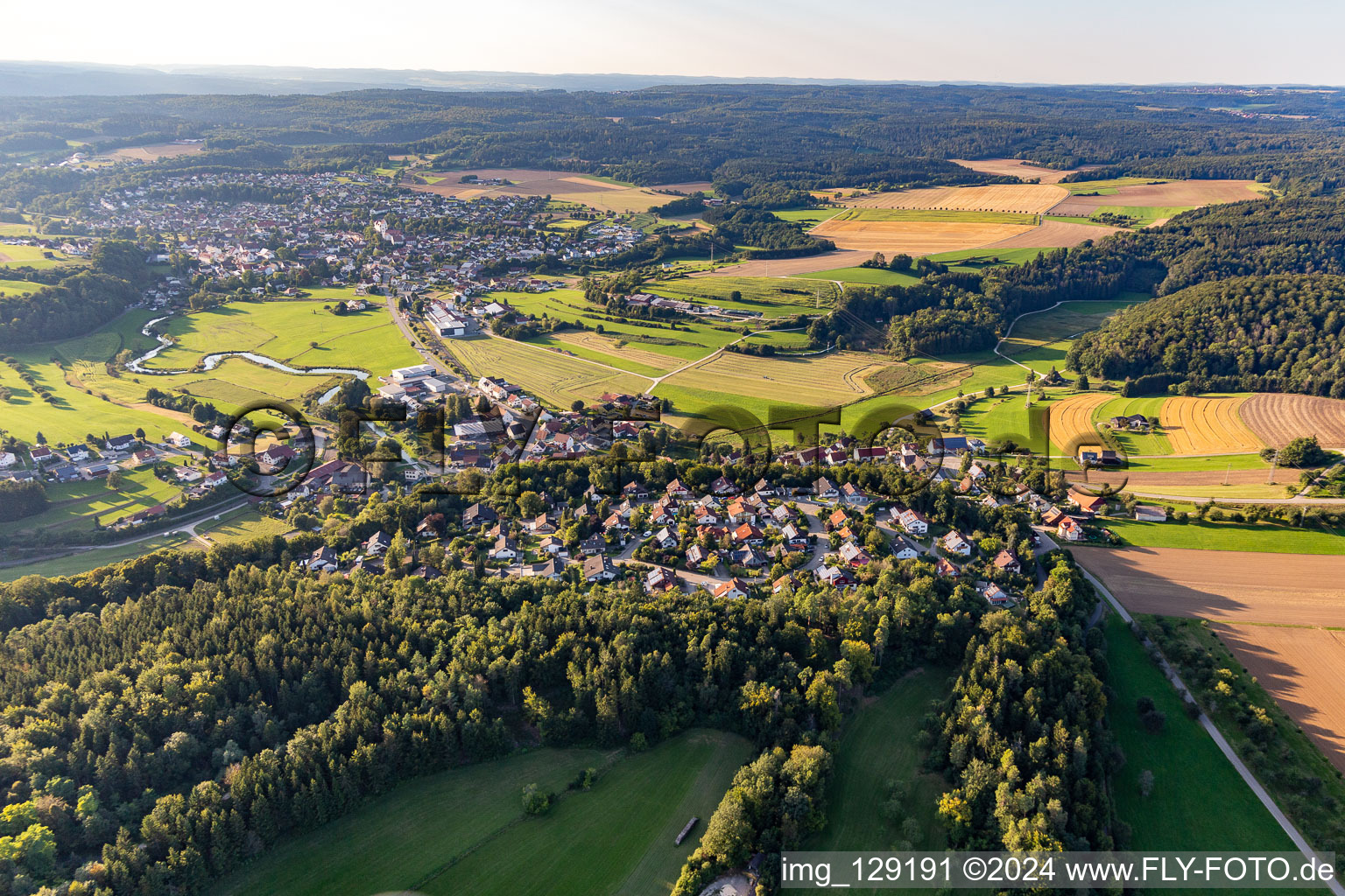 District Hitzkofen in Bingen in the state Baden-Wuerttemberg, Germany