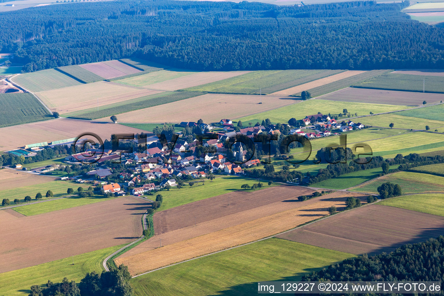 District Möhringen in Unlingen in the state Baden-Wuerttemberg, Germany