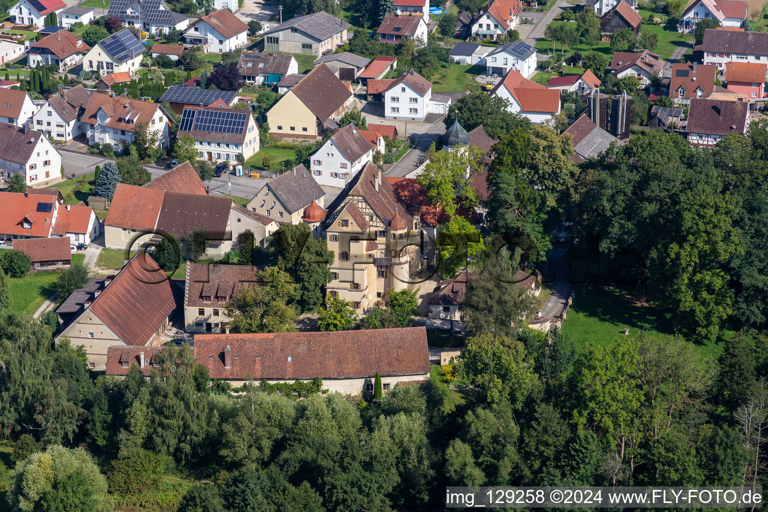 Castle Grüningen in the district Grüningen in Riedlingen in the state Baden-Wuerttemberg, Germany