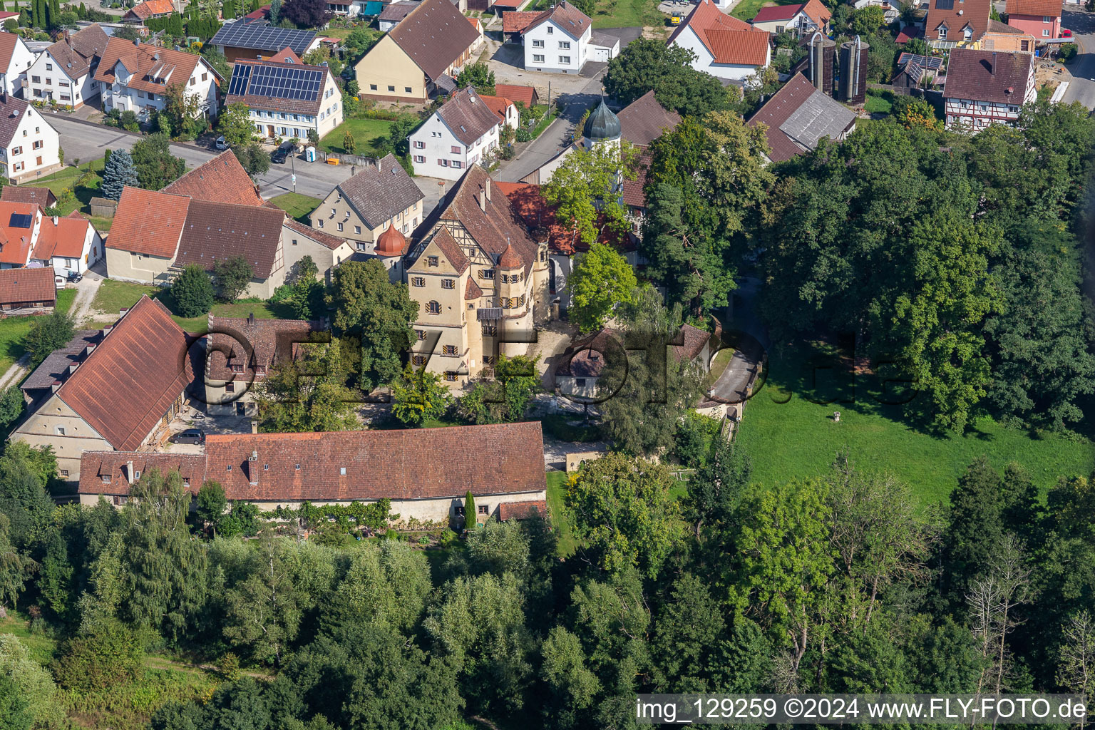 Castle of Grueningen in Grueningen in the state Baden-Wuerttemberg, Germany