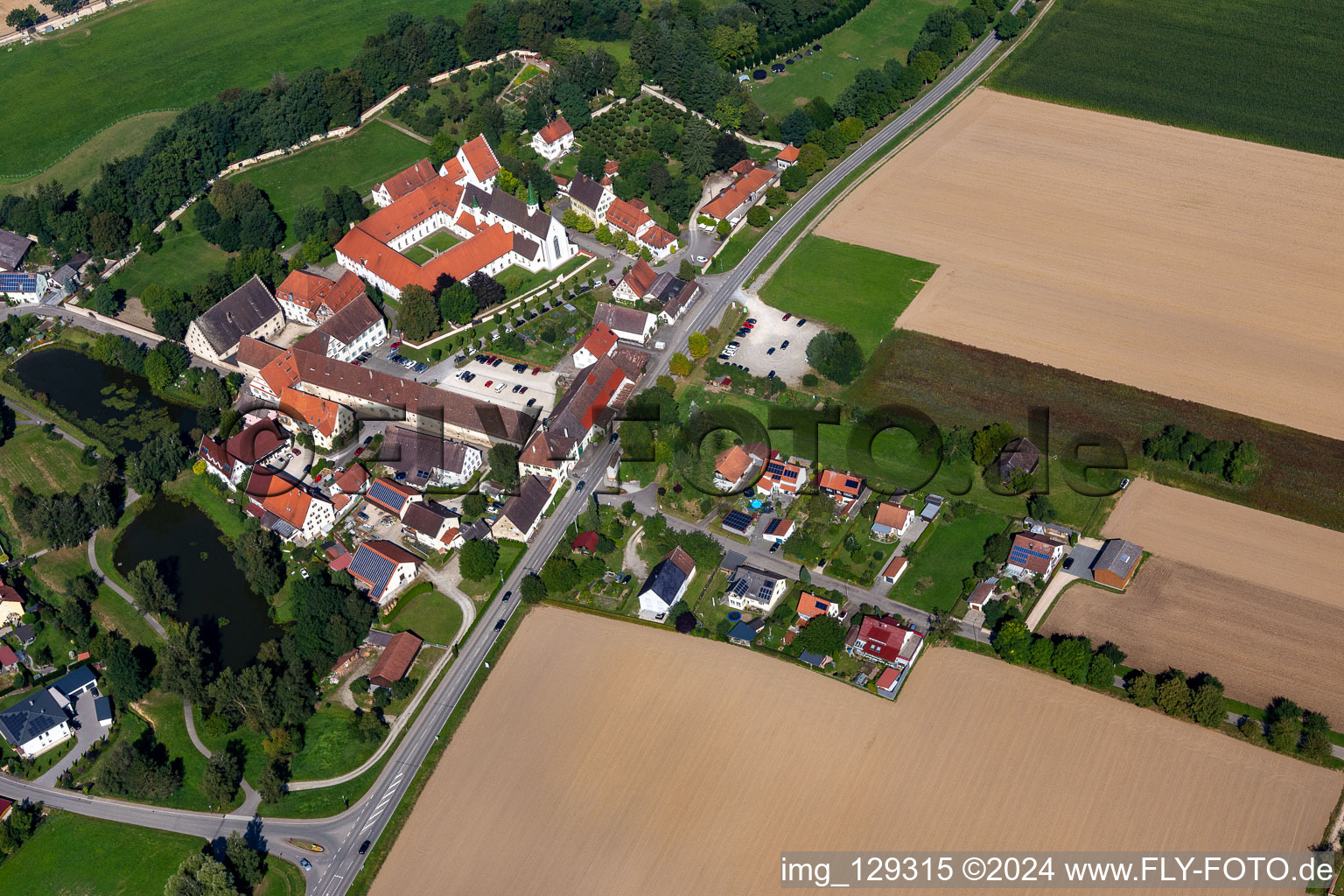 St. Anna-Münster, Conference Center Monastery Heiligkreuztal in the district Heiligkreuztal in Altheim in the state Baden-Wuerttemberg, Germany