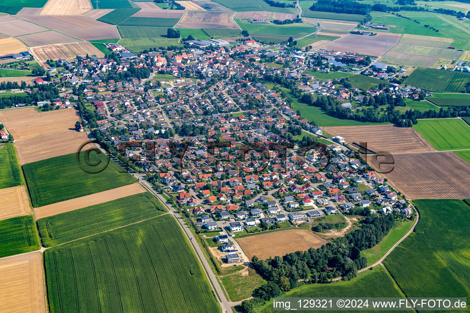 District Lochham in Altheim in the state Baden-Wuerttemberg, Germany