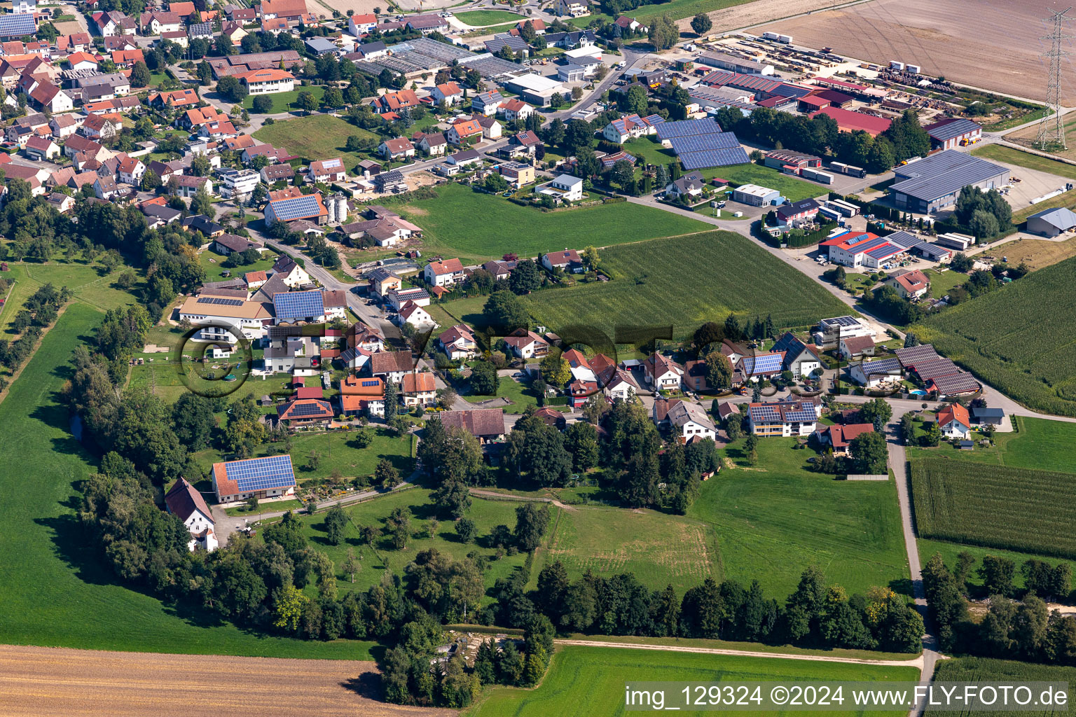 Altheim in the state Baden-Wuerttemberg, Germany