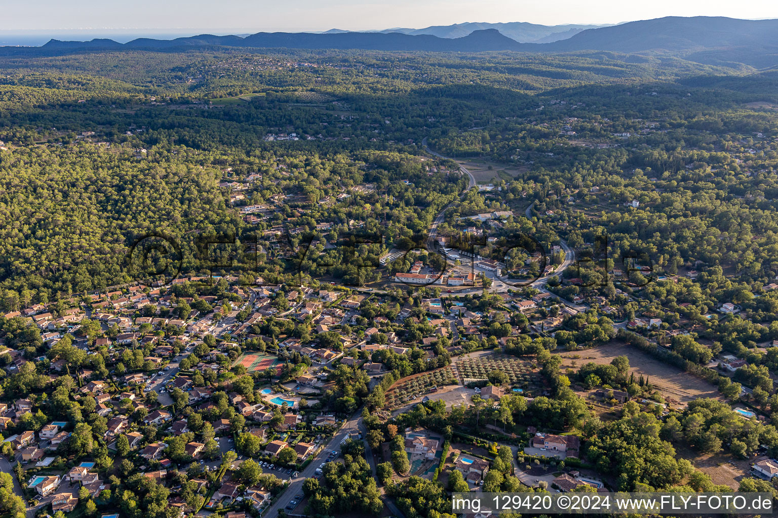 Fayence in the state Var, France