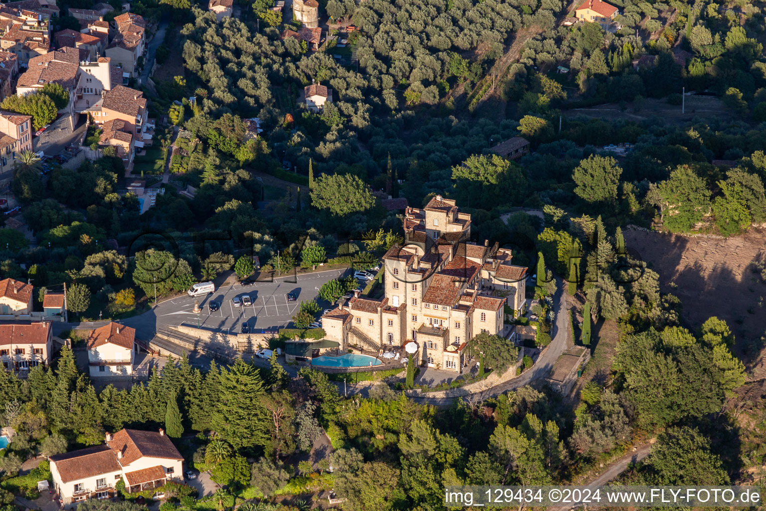 Château du Puy in Tourrettes in the state Var, France