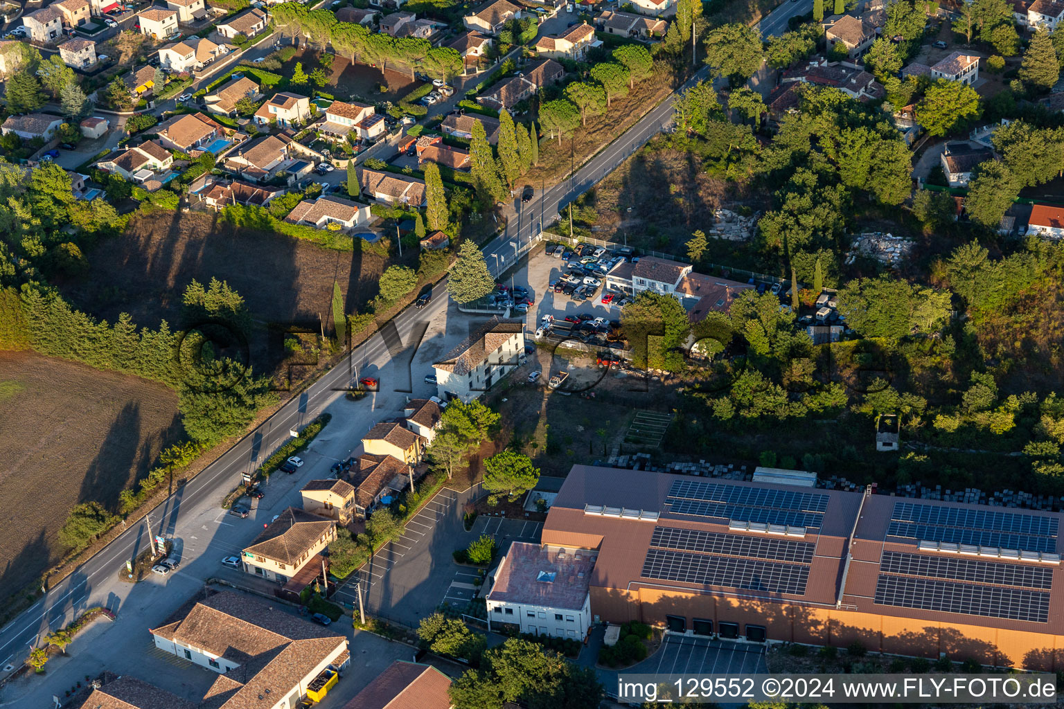 Drone image of Montauroux in the state Var, France