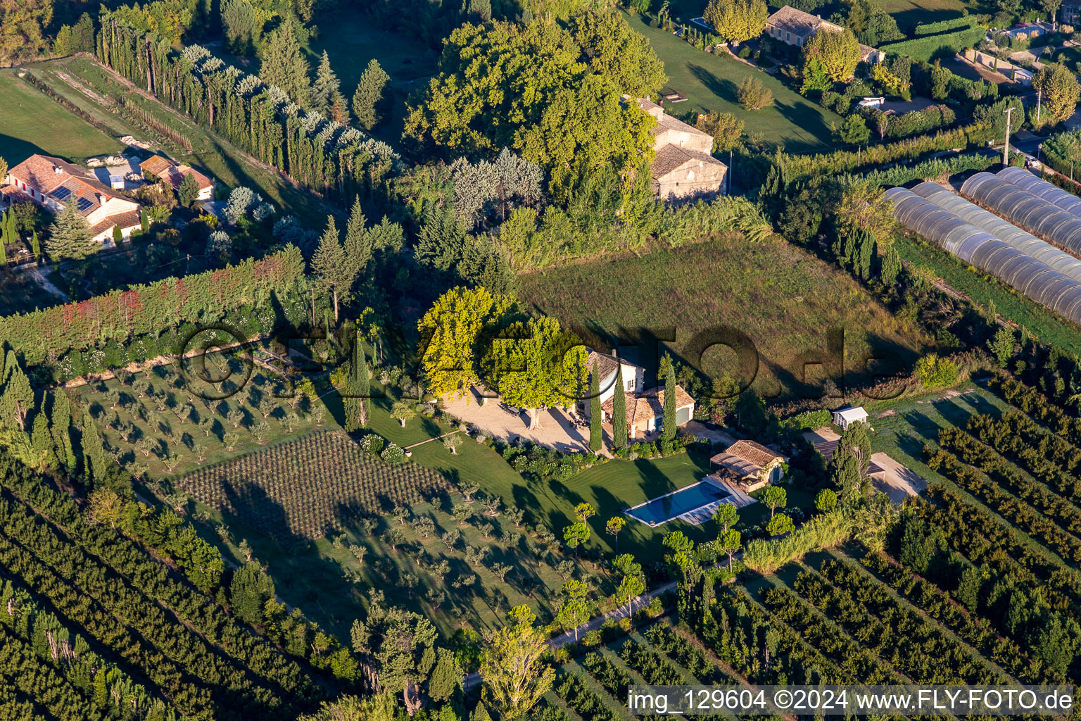 District Partie Nord Est in Saint-Rémy-de-Provence in the state Bouches du Rhone, France