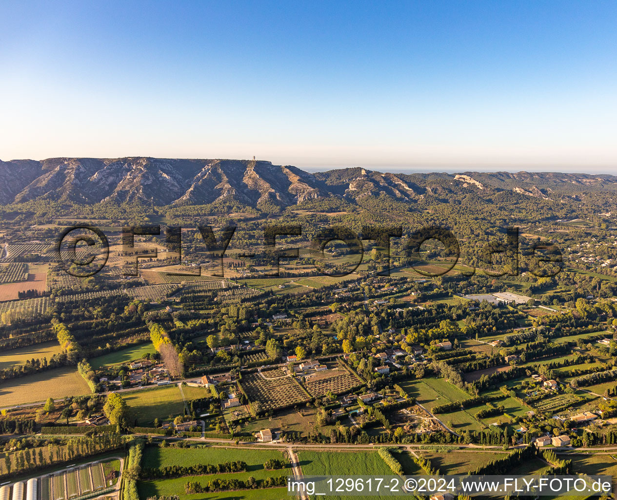 Alpilles Massif in the district Partie Nord Est in Saint-Rémy-de-Provence in the state Bouches du Rhone, France