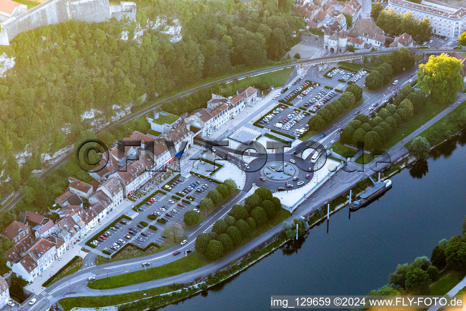 Parking Square Rivotte in the district Citadelle in Besançon in the state Doubles, France