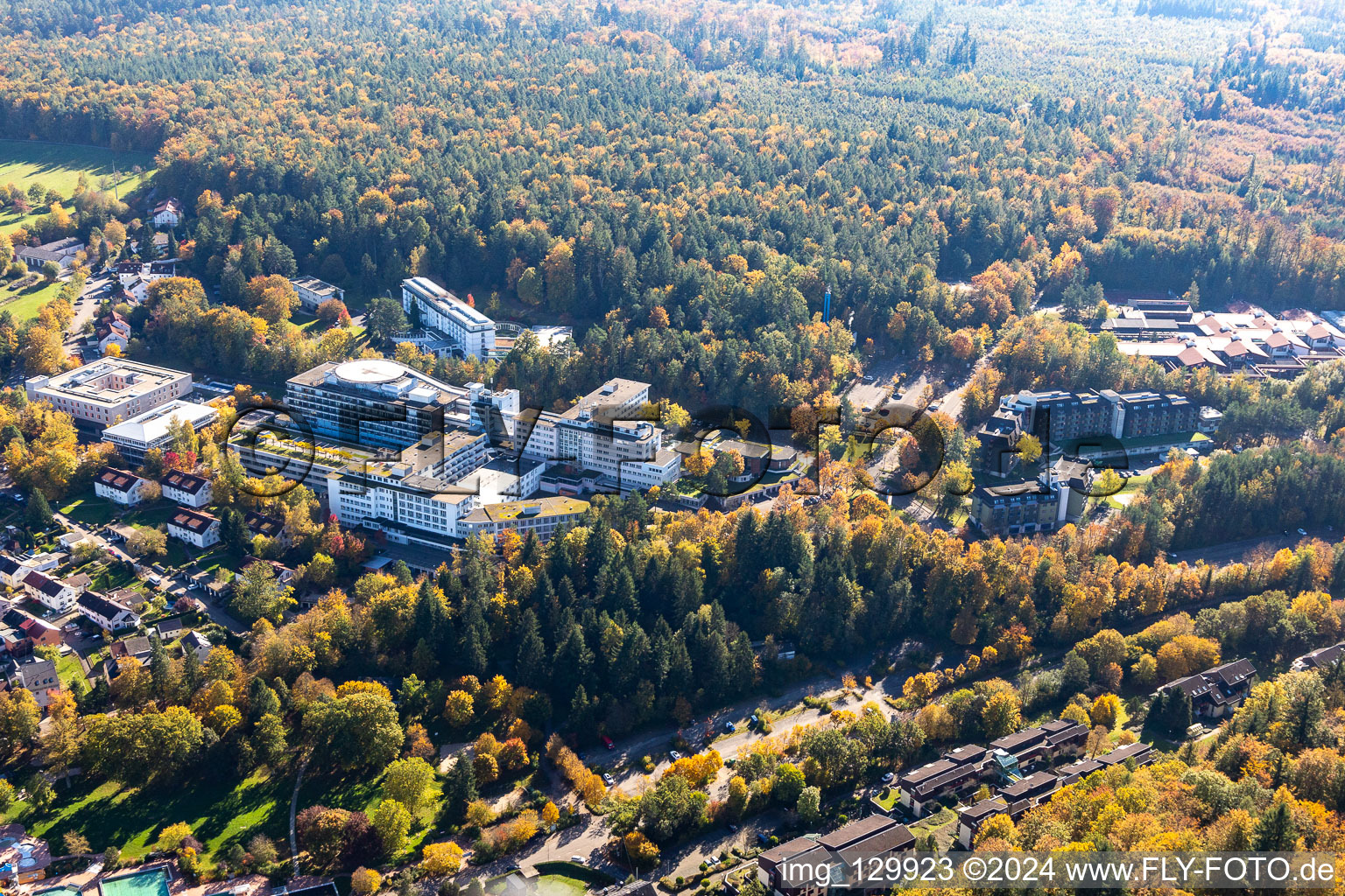 SRH Hospital Karlsbad-Langensteinbach GmbH in the district Langensteinbach in Karlsbad in the state Baden-Wuerttemberg, Germany